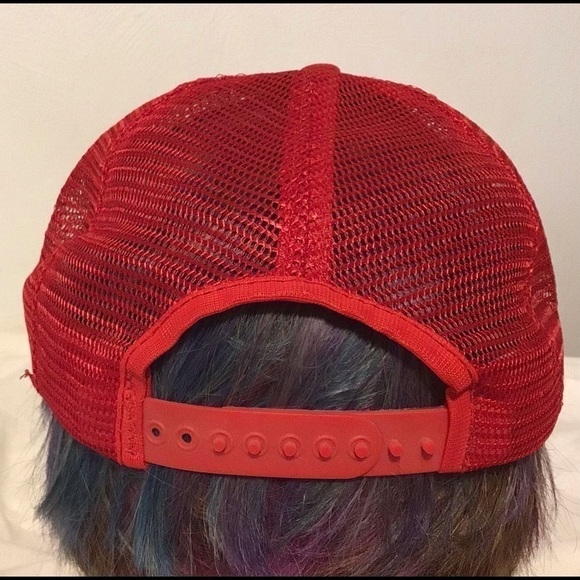 VINTAGE! Rental Tools And Equipment Co Hat Cap Snapback Mesh Trucker Made in USA - Picture 4 of 7